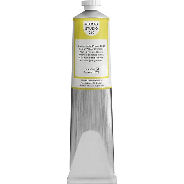 LUKAS Studio Oil 200ml Lemon Yellow (Primary)