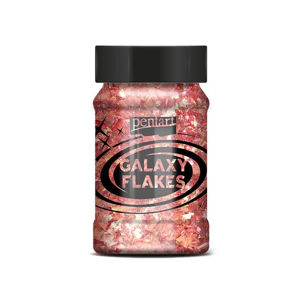 Galaxy Flakes 100ml Red Gold