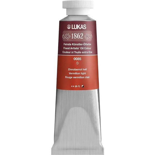LUKAS 1862 OIL 37ML VERMILION LIGHT