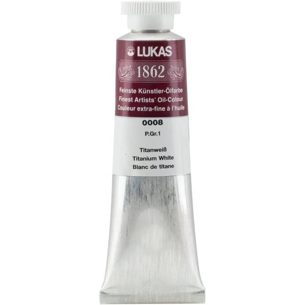 LUKAS 1862 OIL 37ML TITANIUM WHITE
