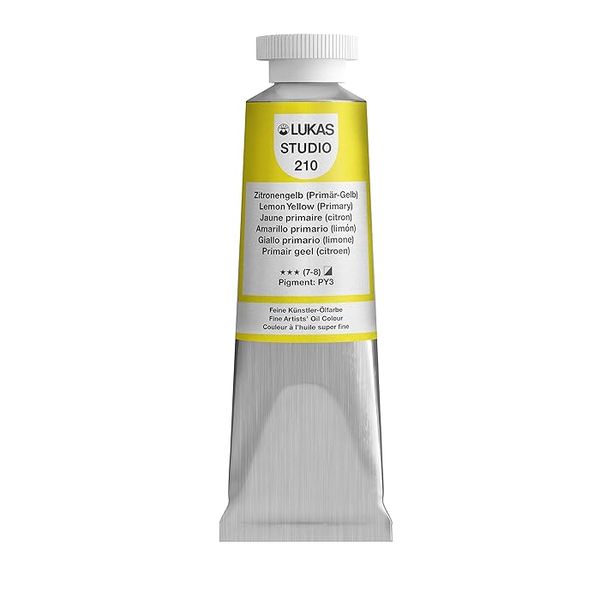 LUKAS Studio Oil 37ml Lemon Yellow (Primary)