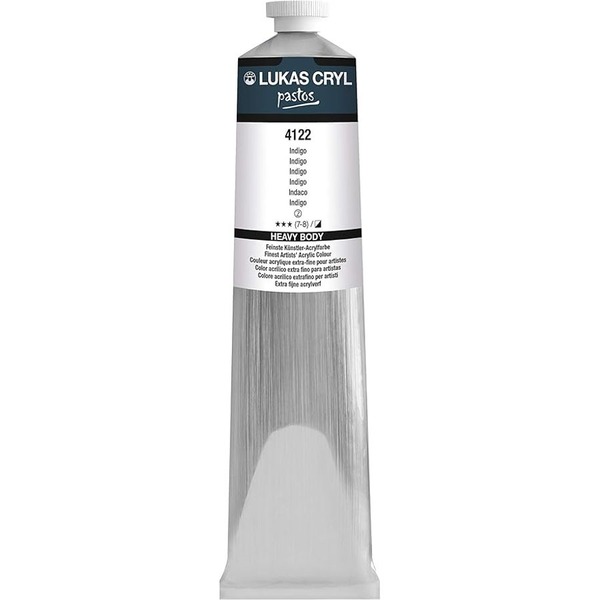 LUKAS CRYL PASTOS Acrylic Paint 200ml - Indigo
