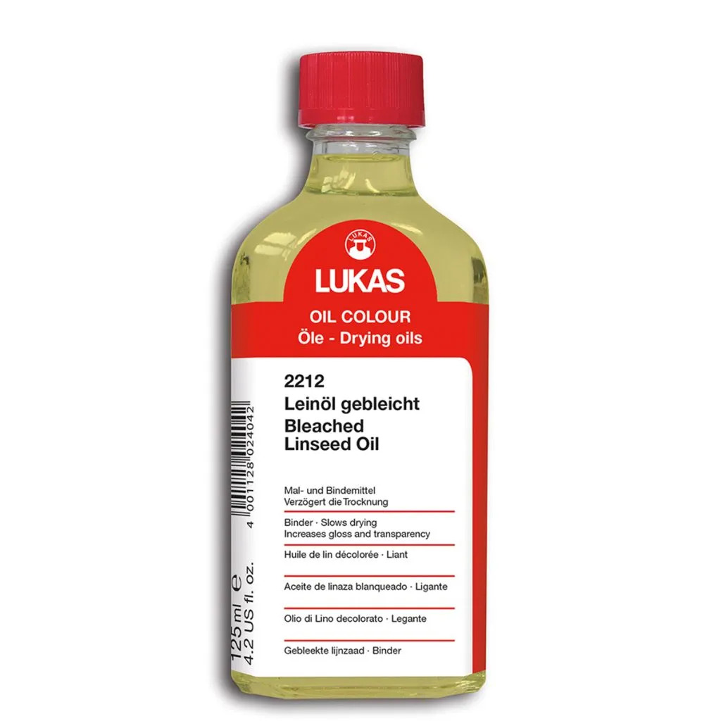 LUKAS Linseed Oil Bleached 125ml
