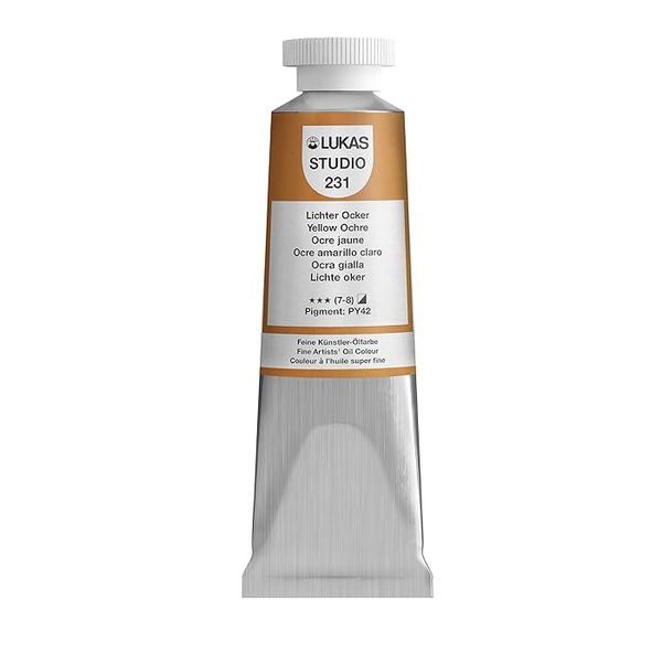 LUKAS Studio Oil 37ml Yellow Ochre