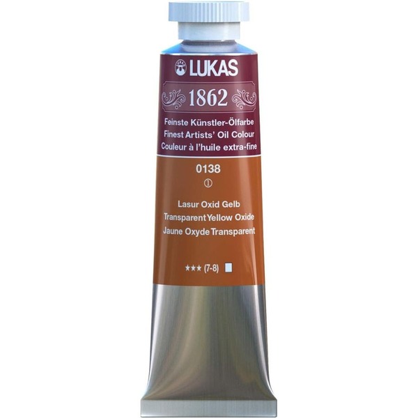 LUKAS 1862 OIL 37ML TRANSPARENT YELLOW OXIDE