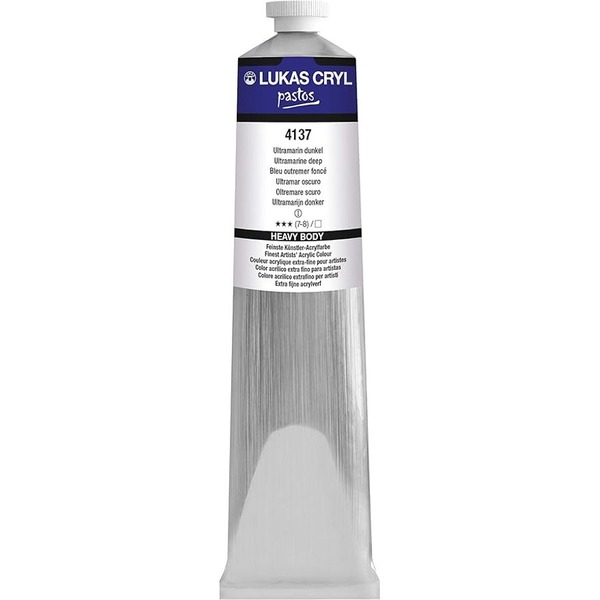 LUKAS CRYL PASTOS Acrylic Paint 200ml - Ultramarine Deep