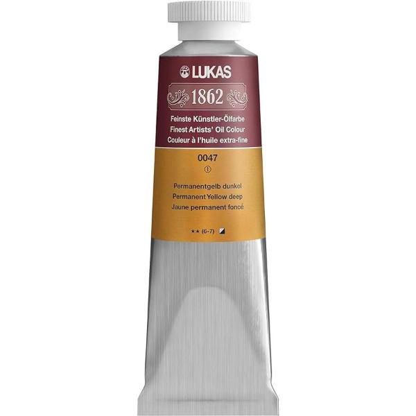 LUKAS 1862 OIL 37ML PERMANENT YELLOW DEEP