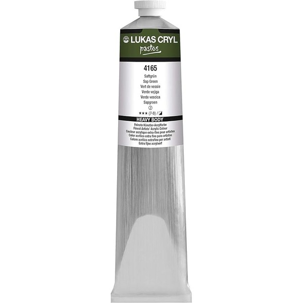 LUKAS CRYL PASTOS Acrylic Paint 200ml - Sap Green