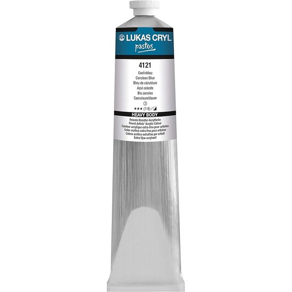 LUKAS CRYL PASTOS Acrylic Paint 200ml - Cerulean Blue