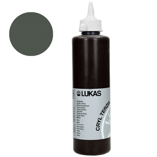 LUKAS CRYL TERZIA Acrylic Paint 500ml - Umber