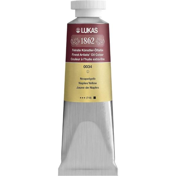 LUKAS 1862 OIL 37ML NAPLES YELLOW