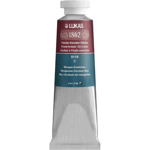 LUKAS 1862 OIL 37ML MANGANESE CERULEAN BLUE