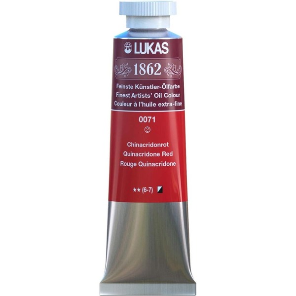 LUKAS 1862 OIL 37ML QUINACRIDONE RED