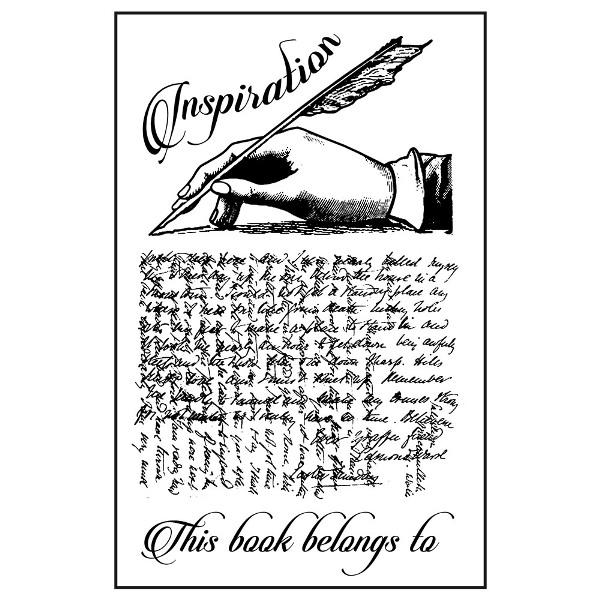 WTKCC134 HD Natural Rubber Stamp 7x11cm - Inspiration