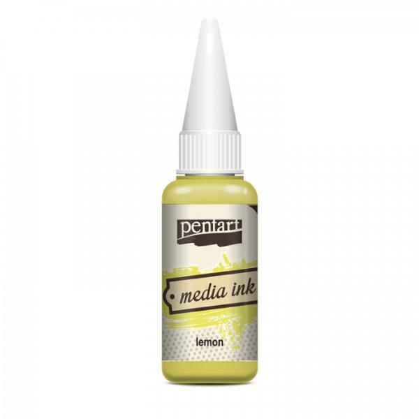 Pentart Media Ink 20 ml - Lemon