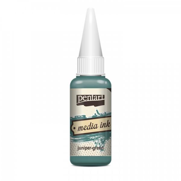 Pentart Media Ink 20 ml - Juniper Green