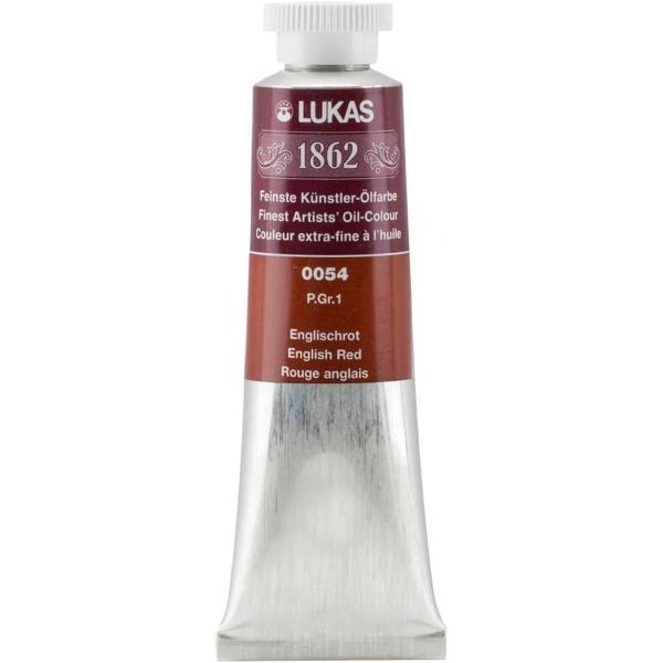 LUKAS 1862 OIL 37ML ENGLISH RED