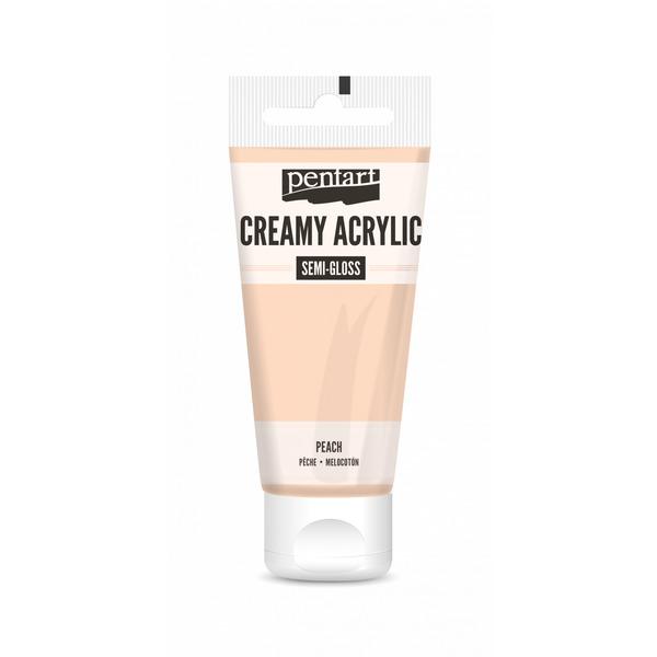 PENTART Creamy Acrylic Semi-Gloss Peach 200ml