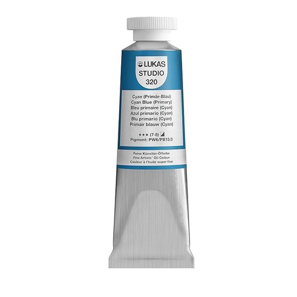 LUKAS Studio Oil 37ml Cyan Blue (Primary)