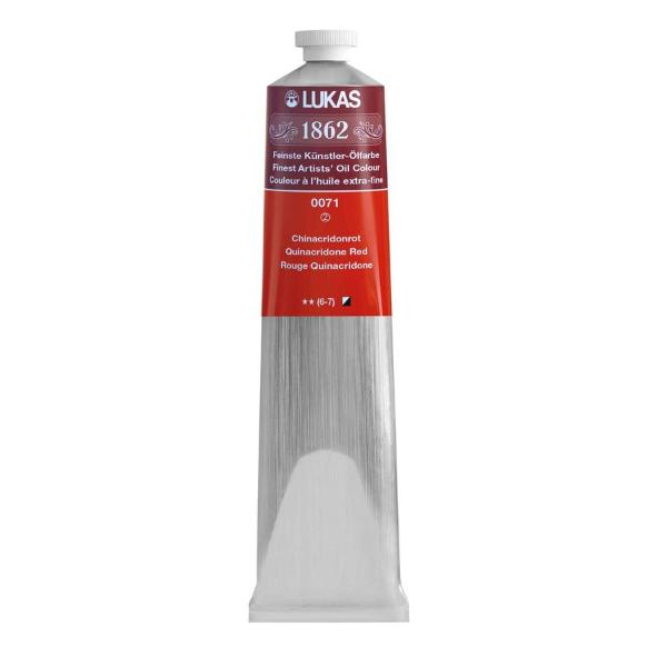 LUKAS 1862 OIL 200ML QUINACRIDONE RED