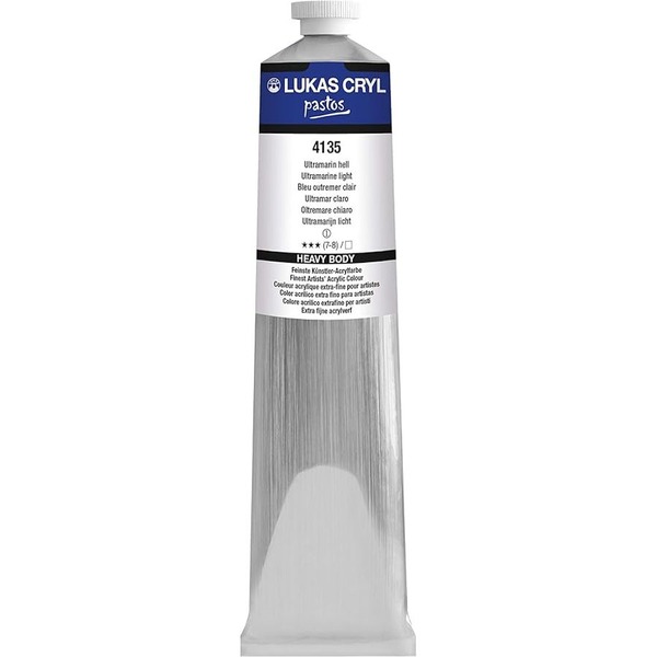 LUKAS CRYL PASTOS Acrylic Paint 200ml - Ultramarine Light