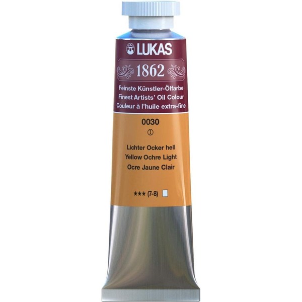 LUKAS 1862 OIL 37ML YELLOW OCHRE LIGHT