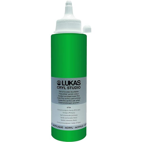 LUKAS CRYL STUDIO 250ml Viridian (Phthalo)