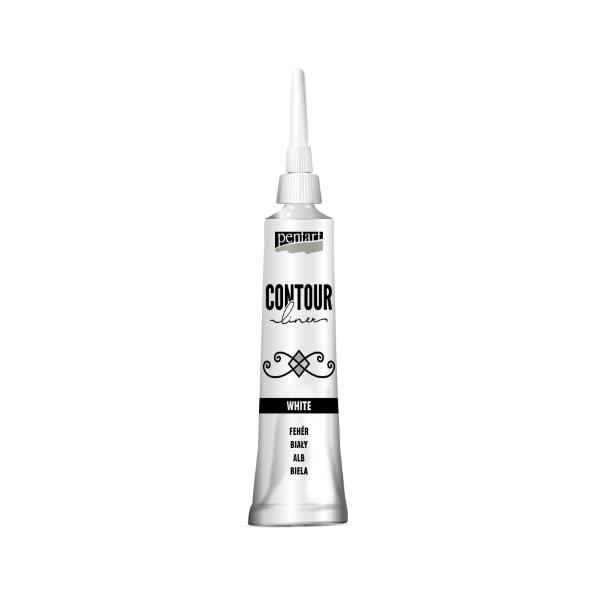 CONTOUR LINER WHITE 20ML