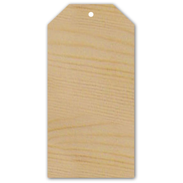 WOODEN SHAPE TAG 225X45