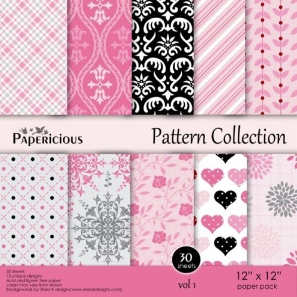 PATTERN COLLECTION VOL 1  DESIGNER COLLECTION 12X12