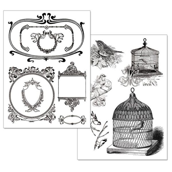 DFTR001 CAGES AND BIRDS