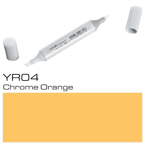 YR04 Chrome Orange Sketch Marker