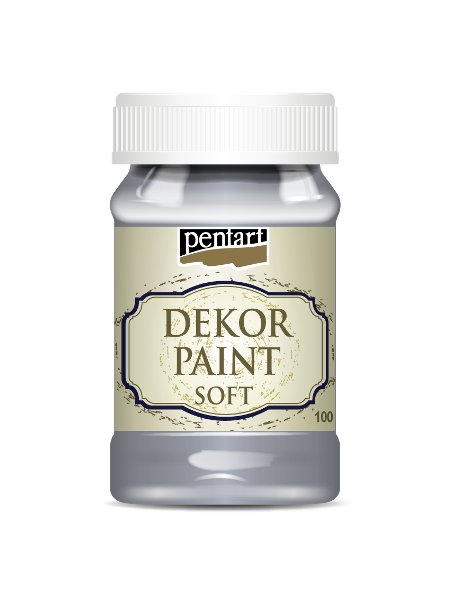Dekor paint soft 100 ml grey