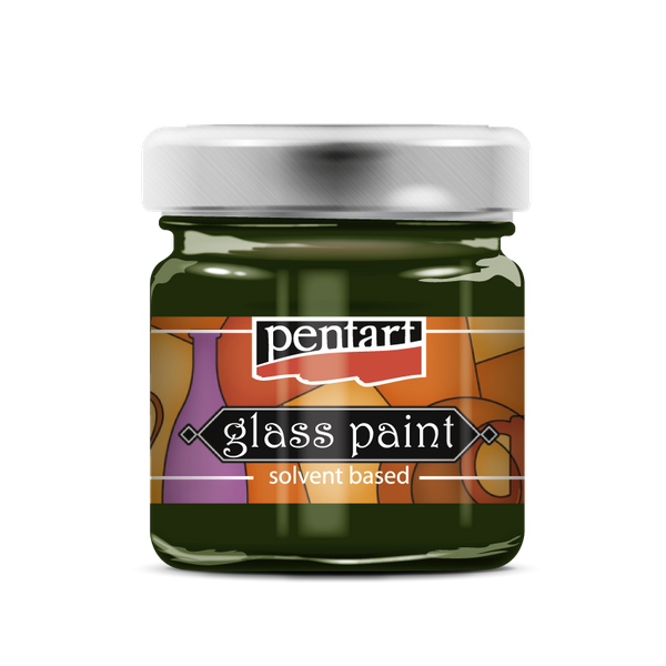 Glass Paint Red Reseda 30ml