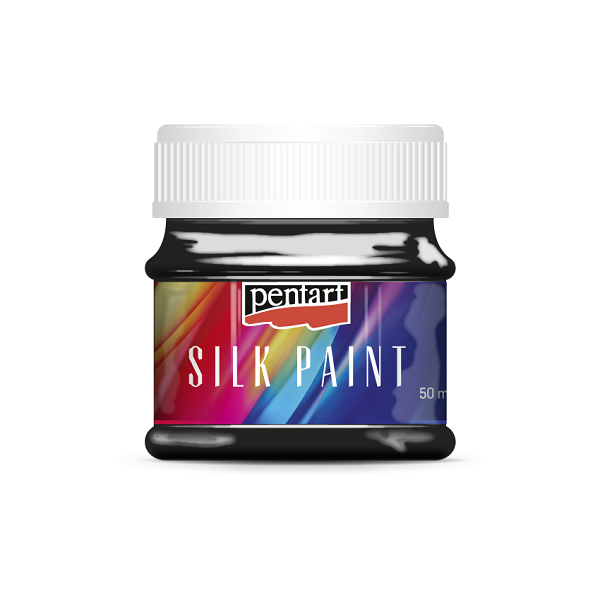 Silk Paint Black 50ml