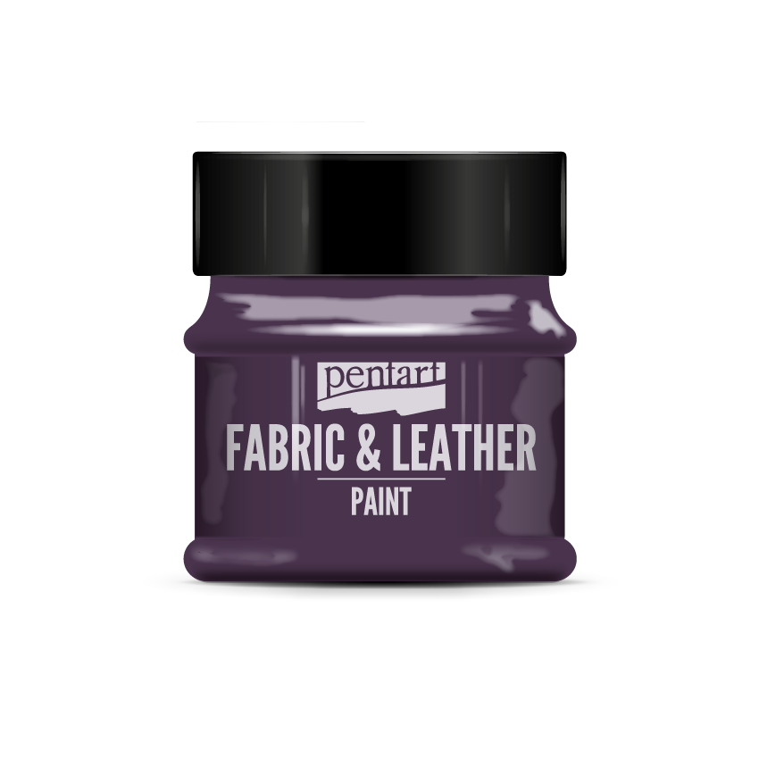FABRIC AND LEATHER PAINT 50 ML VIOLET