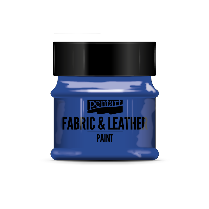 FABRIC AND LEATHER PAINT 50 ML BLUE