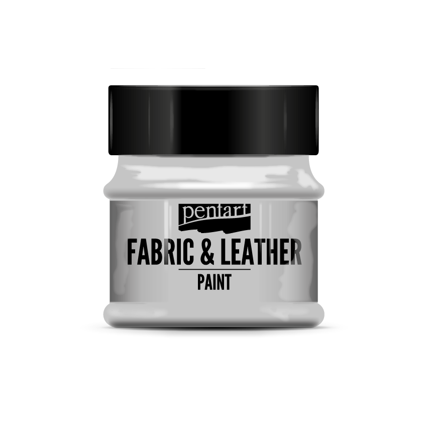 FABRIC AND LEATHER PAINT 50 ML GREY