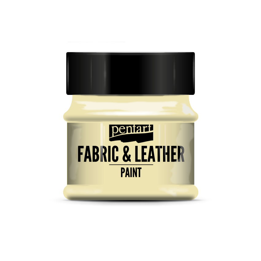 FABRIC AND LEATHER PAINT IVORY 50ML