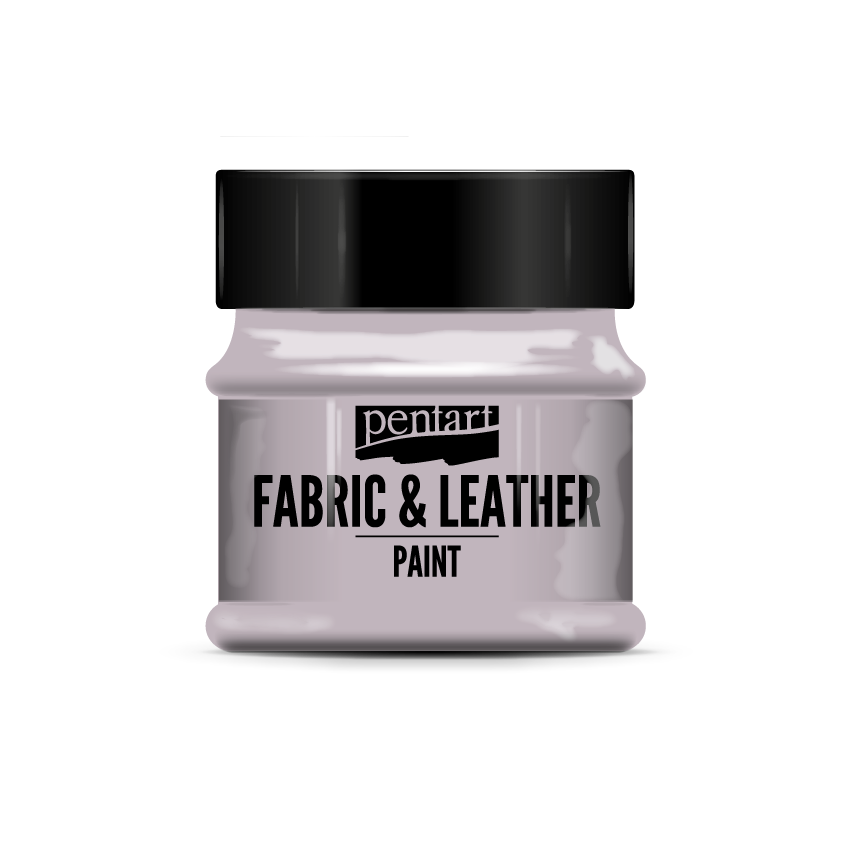 FABRIC AND LEATHER PAINT VICTORIAN PINK 50ML