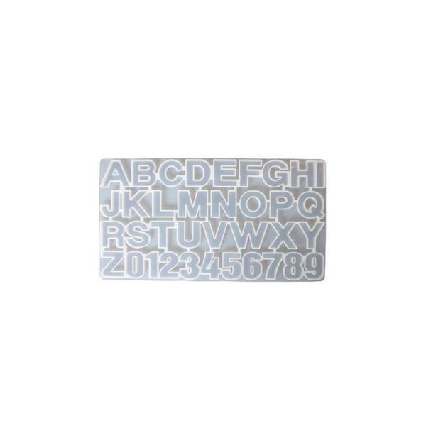 41103 LETTERS  NUMBERS RESIN MOLD