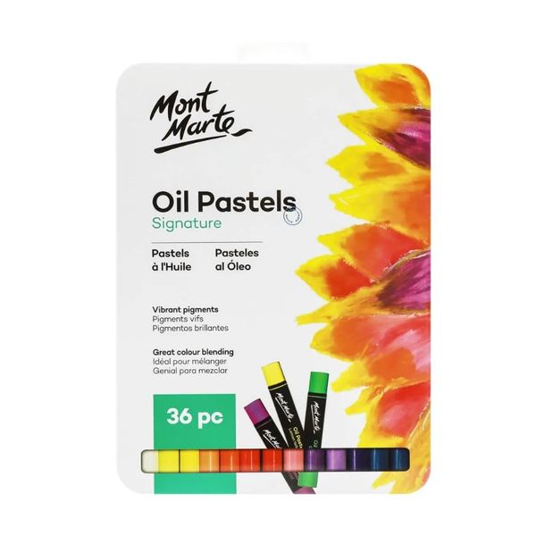 MM Oil Pastels 36pc Tin Box