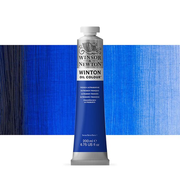 Winsor  Newton Winton Oil Colours 200ml  French Ultramarine
