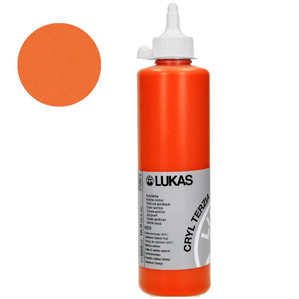 LUK CRYL TERZIA 500ML CADMIUM ORANGE HUE