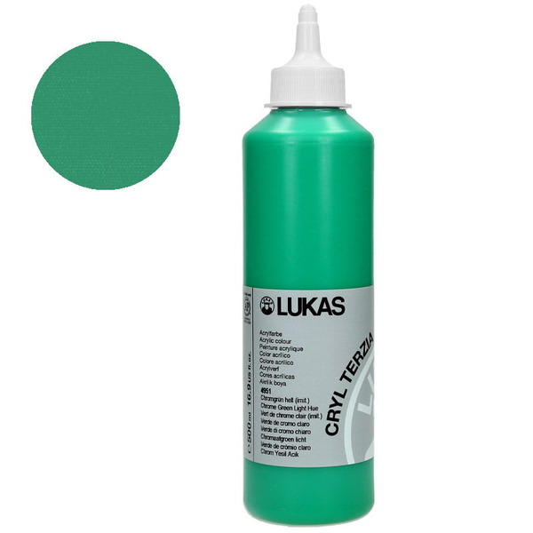 LUK CRYL TERZIA 500ML CHROME GREEN LIGHT HUE