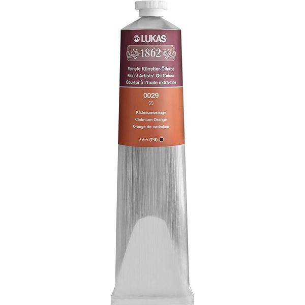 LUKAS 1862 OIL 200ML CADMIUM ORANGE