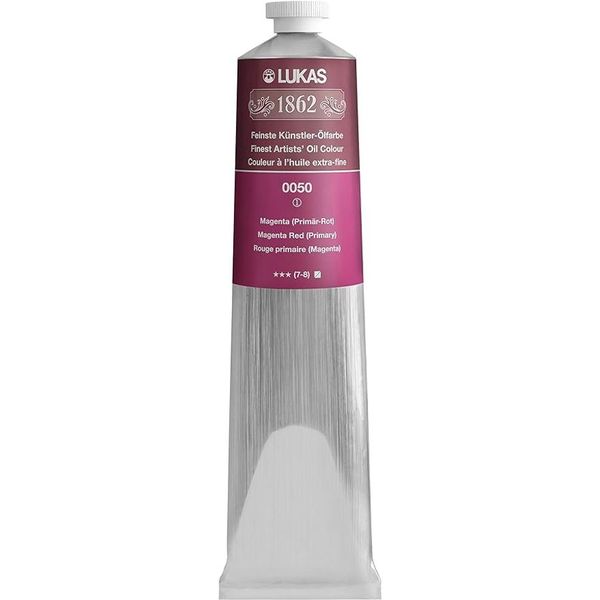 LUKAS 1862 OIL 200ML MAGENTA RED (PRIMARY)