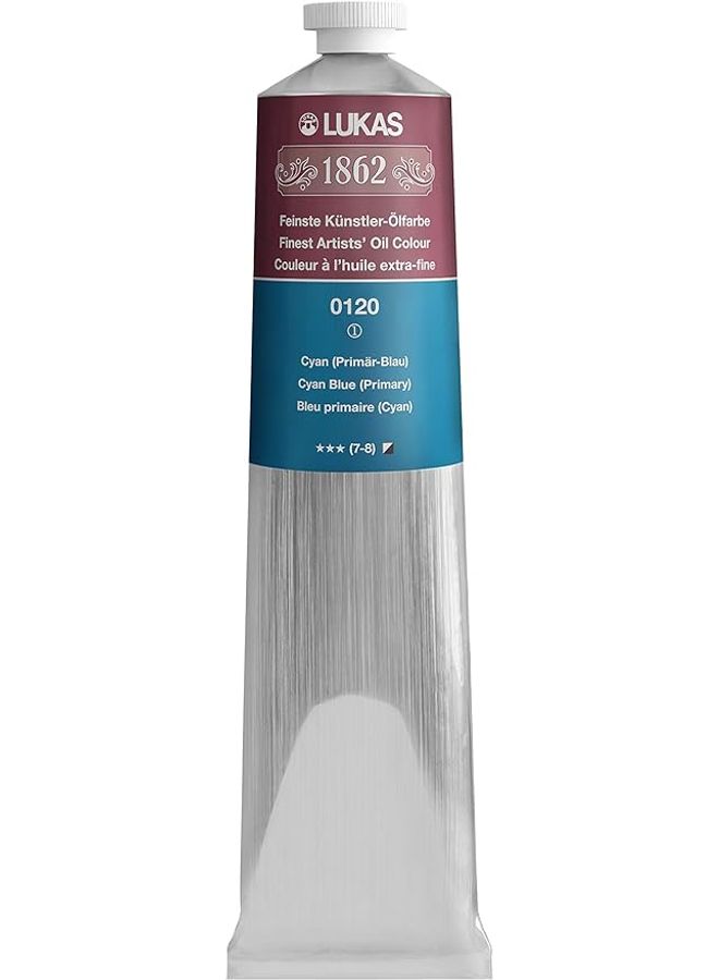 LUKAS 1862 OIL 200ML CYAN BLUE (PRIMARY)