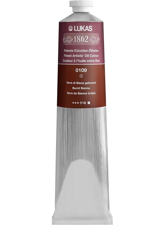 LUKAS 1862 OIL 200ML BURNT SIENNA