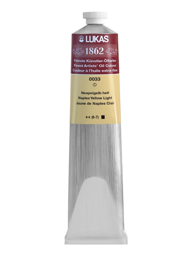 LUKAS 1862 OIL 200ML NAPLES YELLOW LIGHT